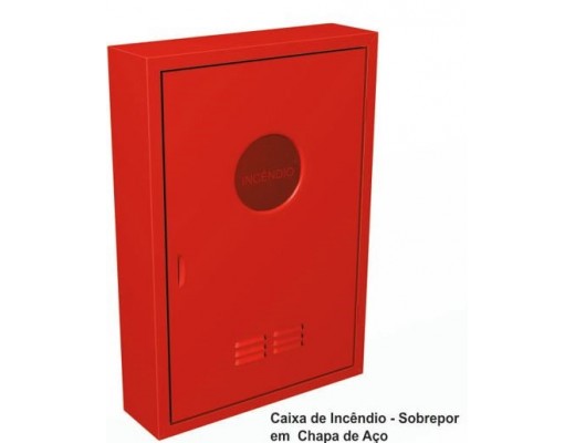CAIXA DE INCÊNDIO - SOBREPOR  (75x45x17)